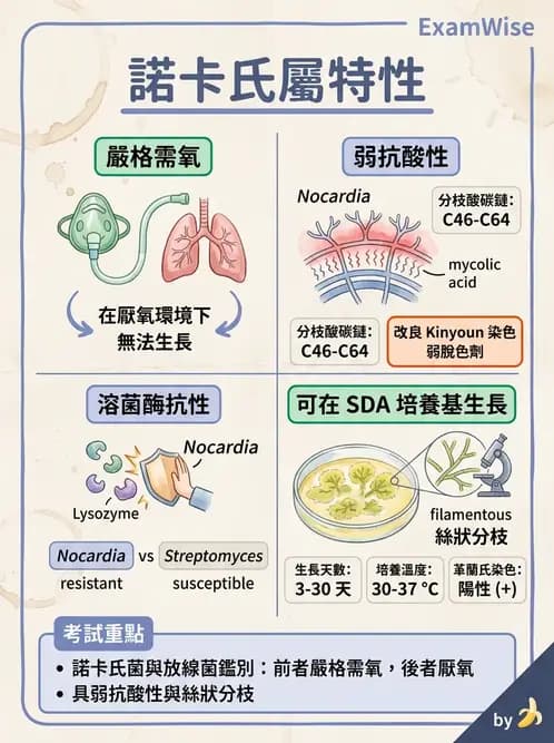 醫檢師 - 鏈球菌與其他革蘭氏陽性桿菌 - AI 圖文解析預覽