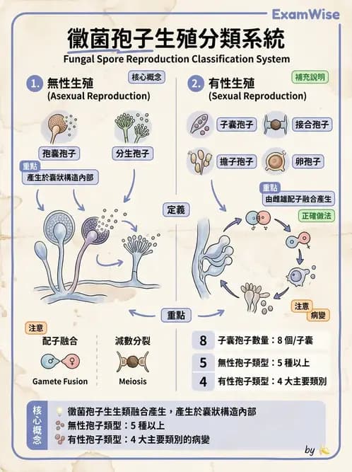 醫檢師 - 真菌診斷與治療 - AI 圖文解析預覽