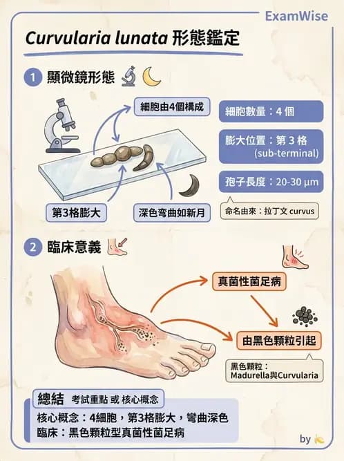 醫檢師 - 皮膚與皮下真菌感染 - AI 圖文解析預覽