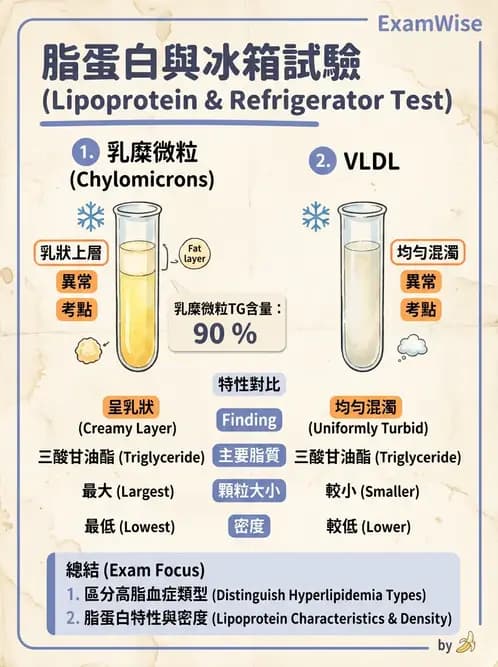 醫檢師 - 脂蛋白分類與臨床應用 - AI 圖文解析預覽