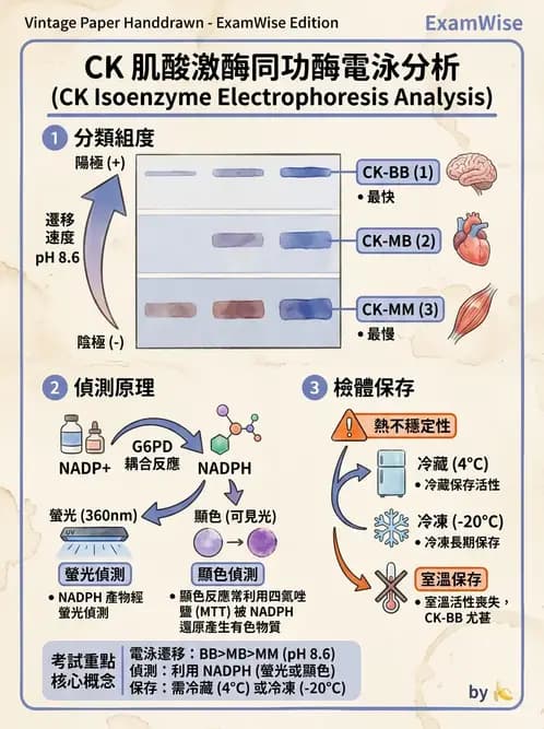 醫檢師 - 心肌標誌與心臟診斷 - AI 圖文解析預覽