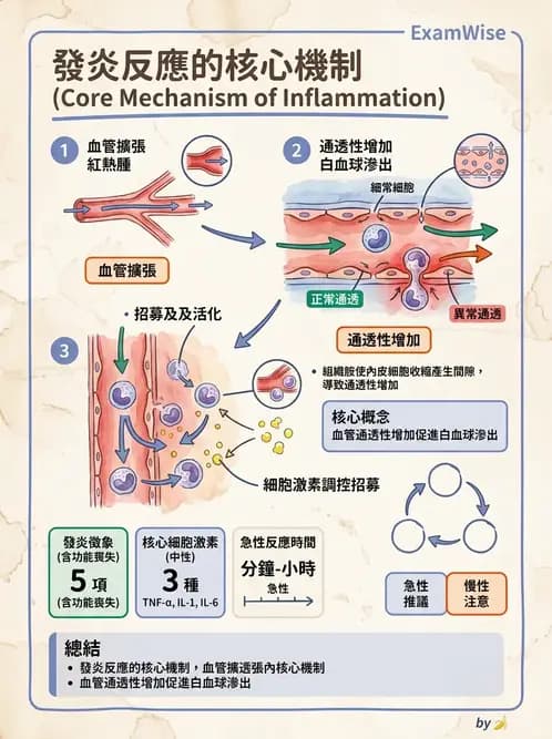 醫檢師 - 先天免疫與補體系統 - AI 圖文解析預覽