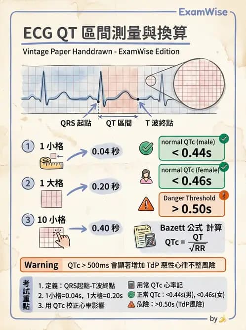醫檢師 - 心電圖基礎與判讀 - AI 圖文解析預覽