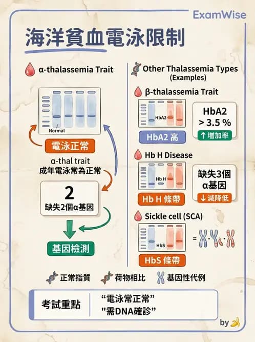 醫檢師 - 溶血性貧血與血色素病變 - AI 圖文解析預覽