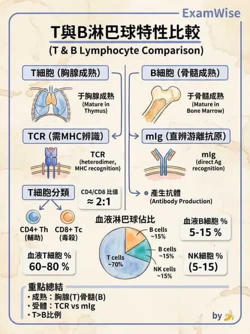 醫檢師 - 白血球生理與形態 - AI 圖文解析預覽