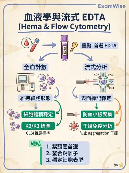醫檢師 - 白血球生理與形態 - AI 圖文解析預覽