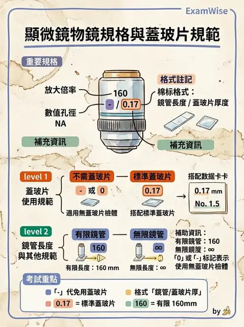醫檢師 - 顯微鏡原理與操作 - AI 圖文解析預覽