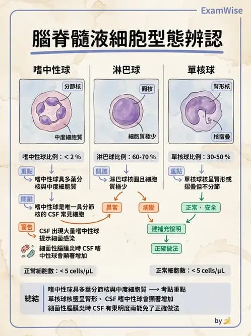 醫檢師 - 腦脊髓液檢查 - AI 圖文解析預覽