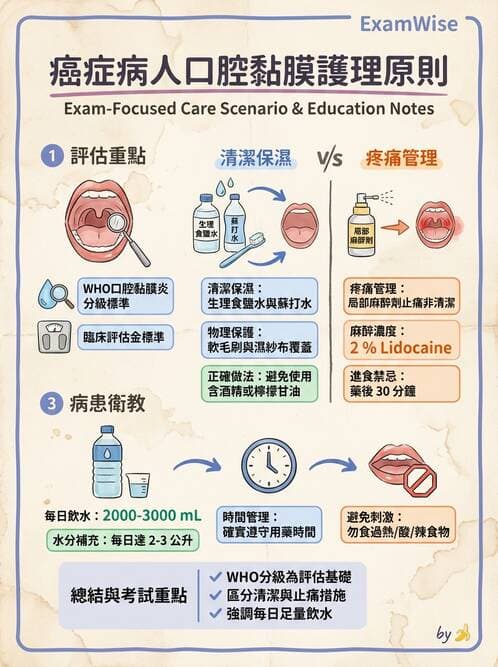 護理師 - 放療、疼痛管理與安寧護理 - AI 圖文解析預覽