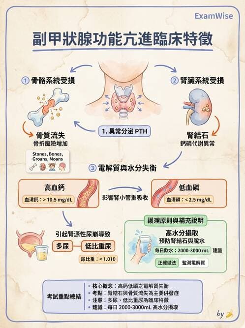 護理師 - 甲狀腺與副甲狀腺疾病 - AI 圖文解析預覽