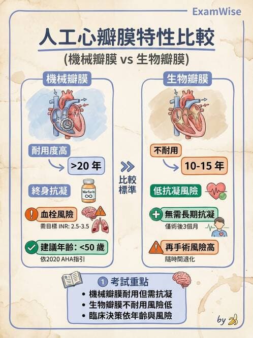 護理師 - 心臟瓣膜病與發炎性心臟病 - AI 圖文解析預覽