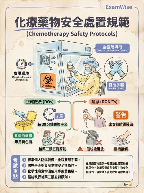護理師 - 化療護理 - AI 圖文解析預覽