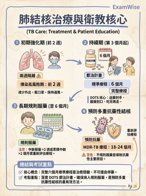 護理師 - 肺炎與呼吸道感染 - AI 圖文解析預覽