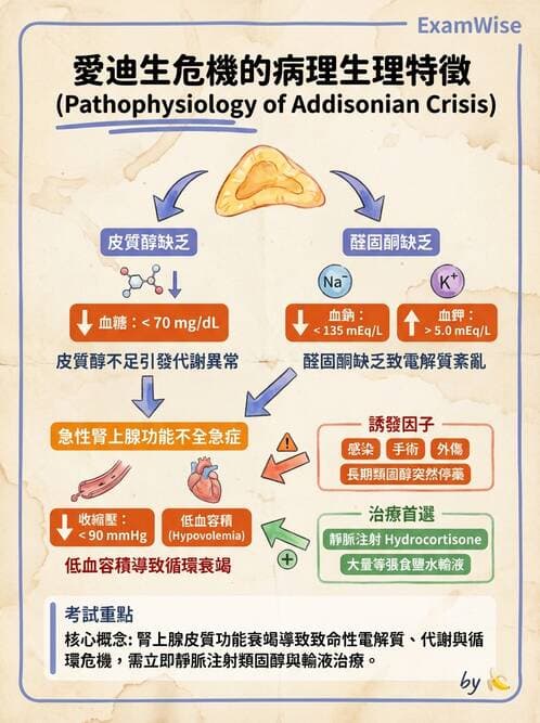 護理師 - 腎上腺與腦下垂體疾病 - AI 圖文解析預覽