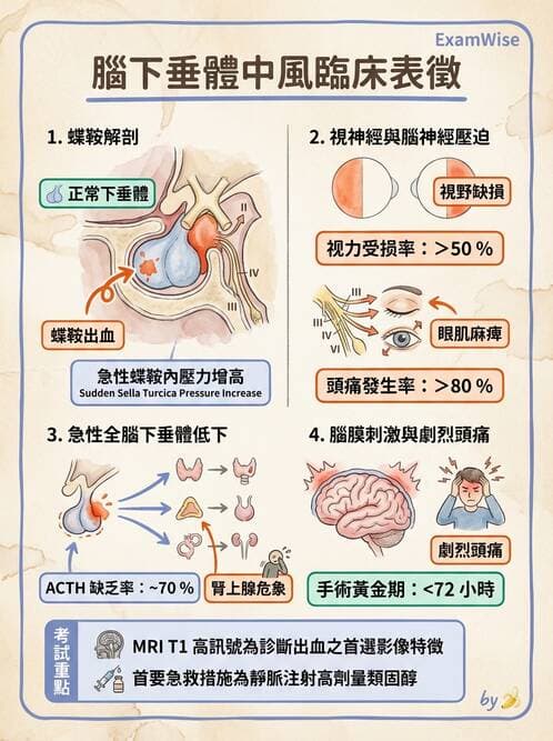 護理師 - 腎上腺與腦下垂體疾病 - AI 圖文解析預覽