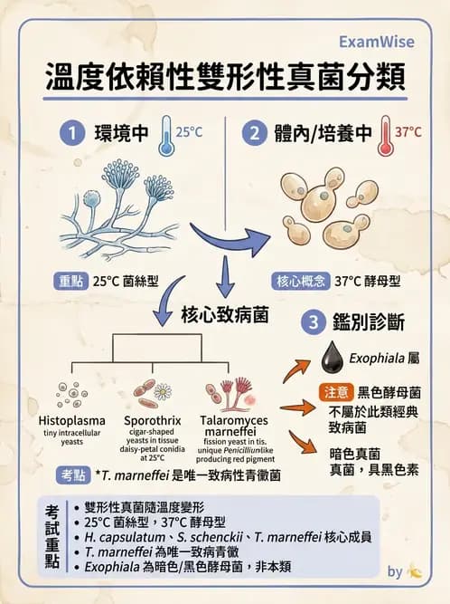 醫檢師 - 皮膚與皮下真菌感染 - AI 圖文解析預覽
