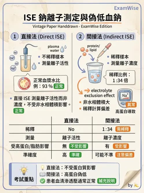 醫檢師 - 電解質與微量元素 - AI 圖文解析預覽