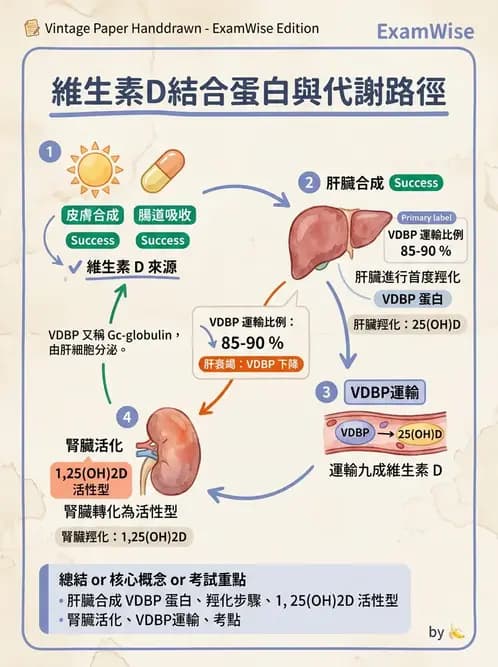醫檢師 - 維生素 - AI 圖文解析預覽