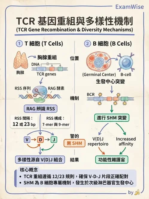 醫檢師 - T細胞發育與功能 - AI 圖文解析預覽