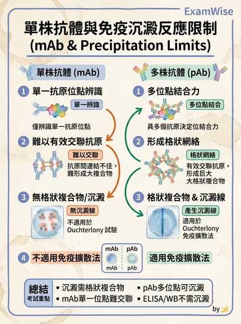 醫檢師 - 實驗室測試免疫法 - AI 圖文解析預覽