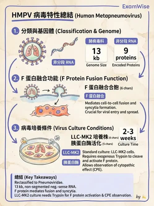 醫檢師 - 副黏液病毒科 - AI 圖文解析預覽