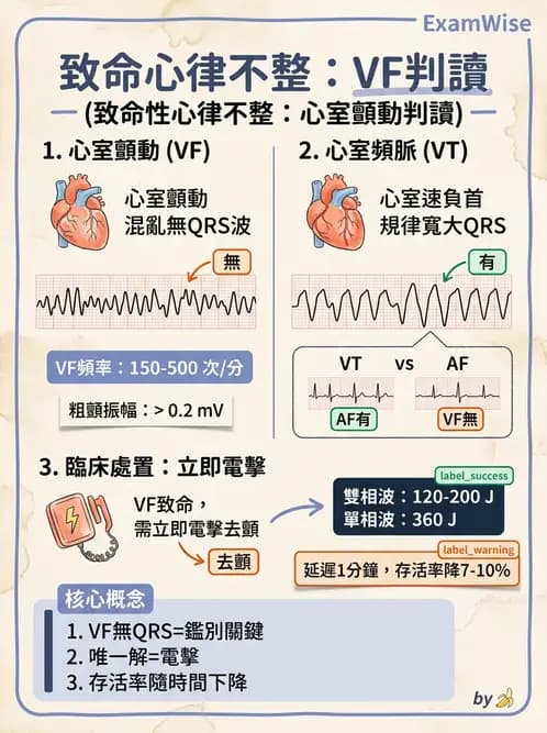 醫檢師 - 心律不整判讀 - AI 圖文解析預覽