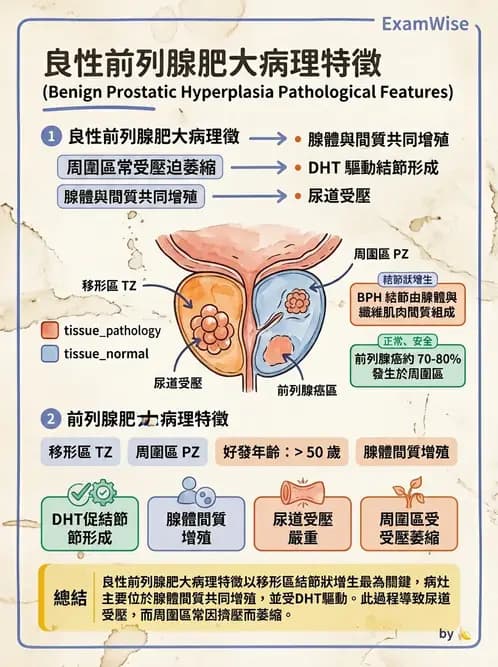 醫檢師 - 腎臟泌尿及男性生殖疾病 - AI 圖文解析預覽