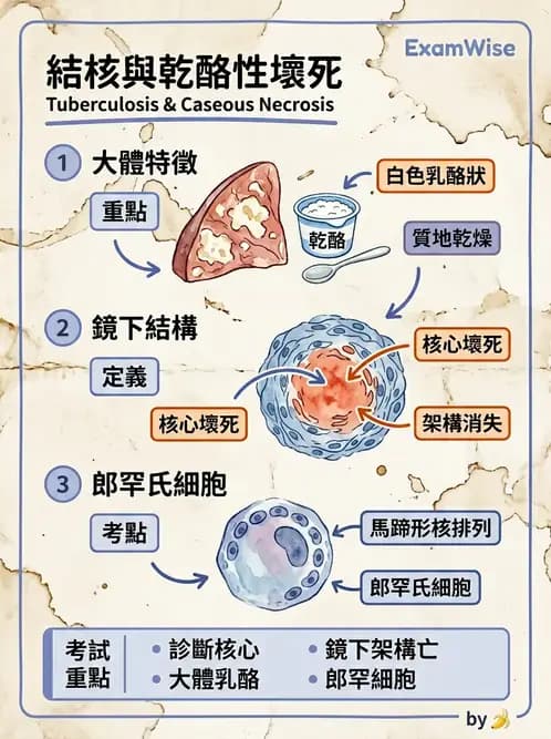 醫檢師 - 細胞傷害、發炎與修復 - AI 圖文解析預覽
