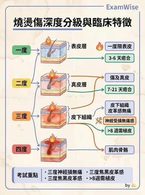 醫檢師 - 物理和化學傷害及營養疾病 - AI 圖文解析預覽