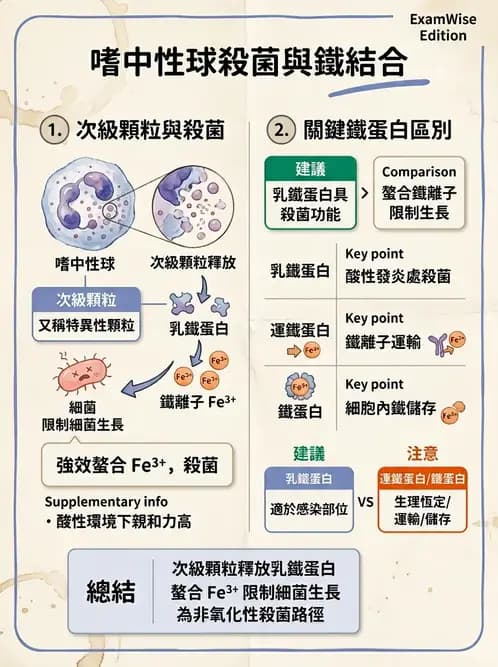 醫檢師 - 白血球生理與形態 - AI 圖文解析預覽
