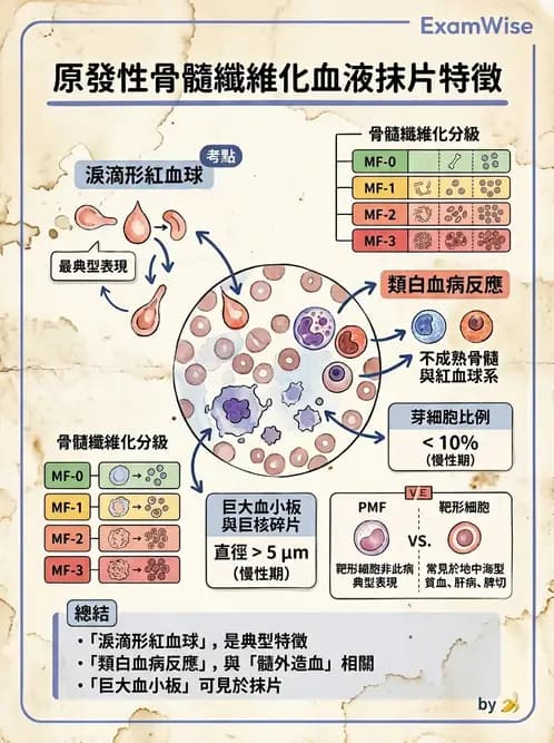 醫檢師 - 慢性血液腫瘤與骨髓增生疾患 - AI 圖文解析預覽