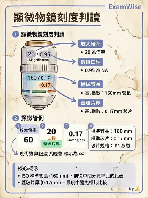 醫檢師 - 顯微鏡原理與操作 - AI 圖文解析預覽