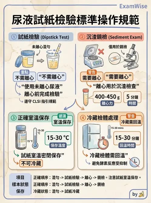 醫檢師 - 尿液化學檢驗 - AI 圖文解析預覽