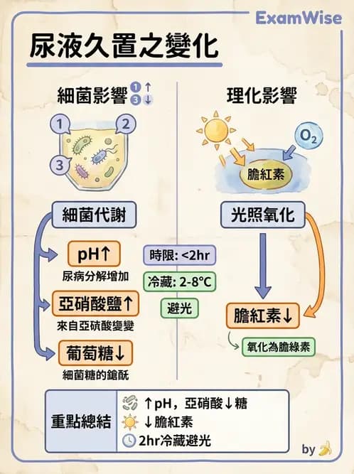 醫檢師 - 尿沉渣鏡檢與物理檢查 - AI 圖文解析預覽