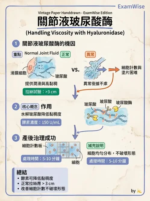 醫檢師 - 滑膜液檢查 - AI 圖文解析預覽