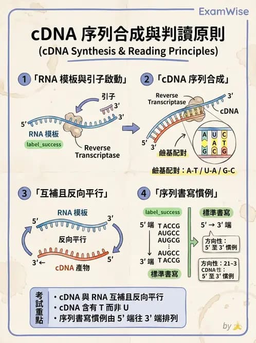 醫檢師 - 基礎分子生物學 - AI 圖文解析預覽