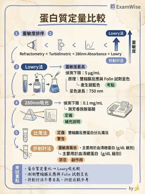 醫檢師 - 血清蛋白與蛋白質檢測 - AI 圖文解析預覽