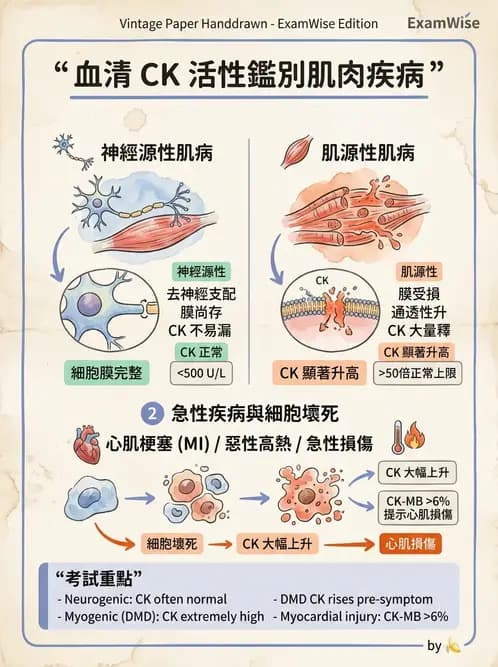 醫檢師 - 心肌標誌與心臟診斷 - AI 圖文解析預覽