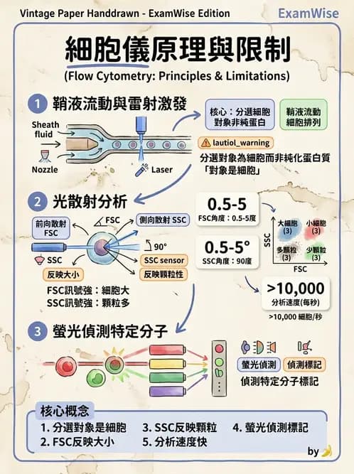 醫檢師 - 實驗室測試免疫法 - AI 圖文解析預覽