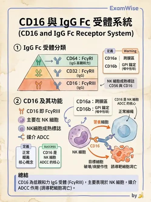 醫檢師 - 免疫球蛋白與抗體 - AI 圖文解析預覽