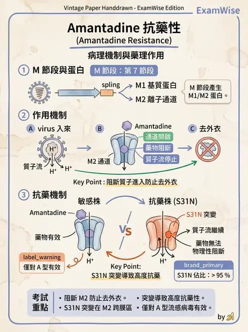 醫檢師 - 正黏液病毒科(流感) - AI 圖文解析預覽