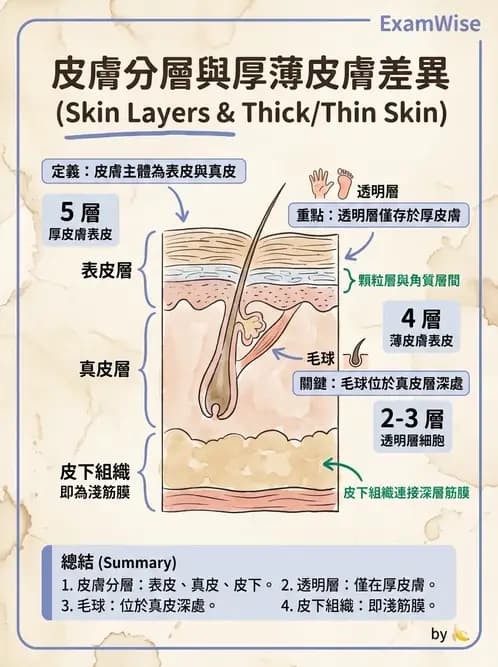 放射 - 細胞、組織與外皮系統 - AI 圖文解析預覽