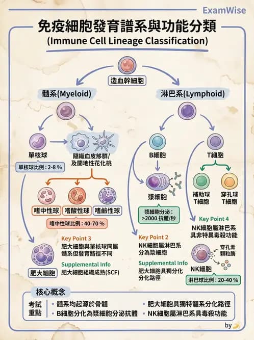 放射 - 血液及免疫生理 - AI 圖文解析預覽