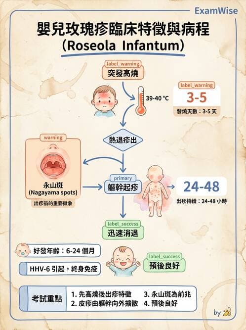 護理師 - 兒童傳染性疾病 - AI 圖文解析預覽