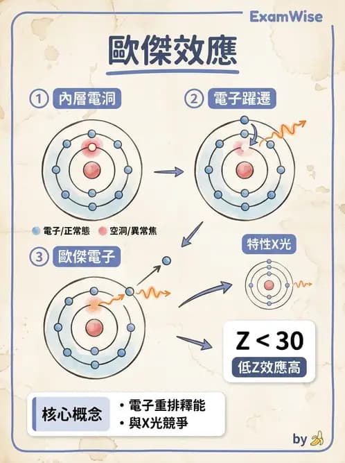放射 - 放射性蛻變模式 - AI 圖文解析預覽