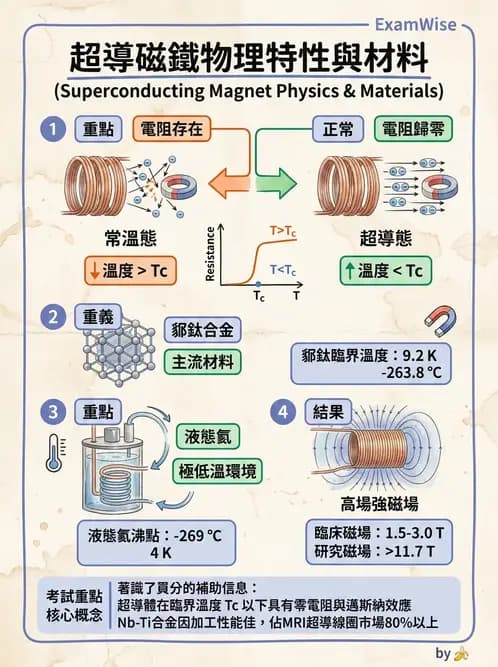 放射 - 主磁場、磁鐵類型與勻場 - AI 圖文解析預覽