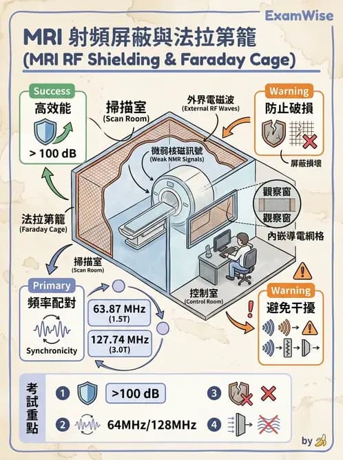 放射 - 磁場與射頻屏蔽 - AI 圖文解析預覽