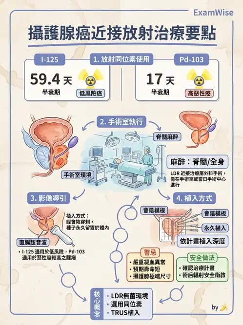 放射 - 近接治療機 - AI 圖文解析預覽