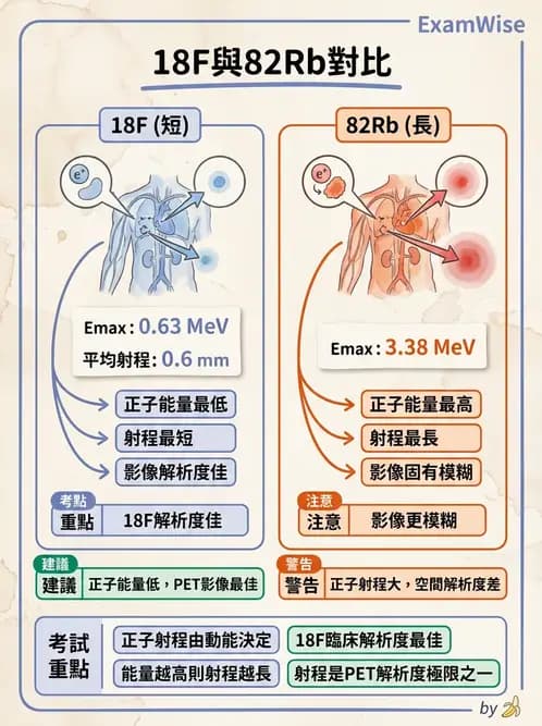 放射 - PET核種與儀器偵測原理 - AI 圖文解析預覽