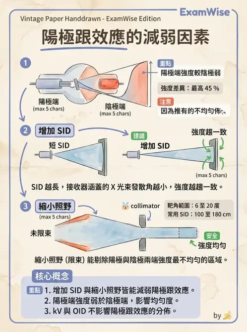 放射 - X光交互作用與影像品質 - AI 圖文解析預覽
